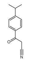 3-(4-ISOPROPYLPHENYL)-3-OXOPROPANENITRILE picture