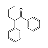 1,2-diphenylpentan-1-one结构式