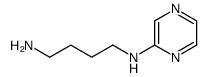 (4-aminobutyl)pyrazin-2-ylamine结构式