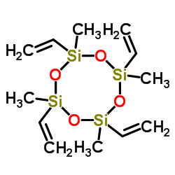 四甲基四乙烯基环四硅氧烷结构式