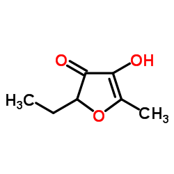 2-乙基-4-羟基-5-甲基-3(2H)-呋喃酮结构式