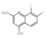 7,8-difluoro-2-methyl-1H-quinolin-4-one Structure