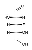 3-deoxy-3-fluoro-D-arabinose Structure