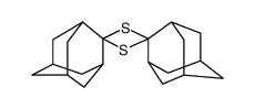 dispiro[adamantane-2,2'-[1,3]dithietane-4',2''-adamantane]结构式