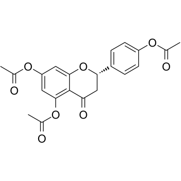 Triacetylnaringenin structure