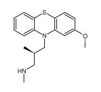 N-desmethyllevomepromazine structure