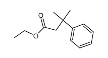 ethyl 3-methyl-3-phenylbutanoate Structure