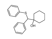 1-(α-phenylthiobenzyl)cyclohexanol结构式