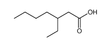 2-ethylhexanecarboxylic acid Structure