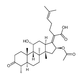 3-Keto Fusidic Acid Structure