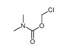 chloromethyl N,N-dimethylcarbamate Structure