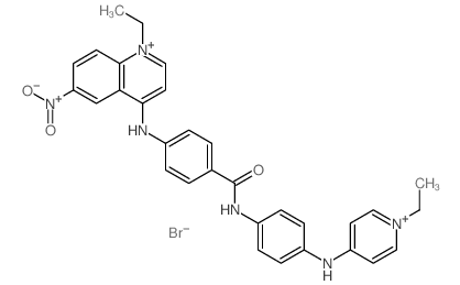 4-[(1-ethyl-6-nitro-3,4,4a,5,6,7,8,8a-octahydro-2H-quinolin-4-yl)amino]-N-[4-[(1-ethylpyridin-4-yl)amino]cyclohexyl]cyclohexane-1-carboxamide Structure