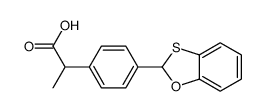 4-(1,3-Benzoxathiol-2-yl)-α-methylbenzeneacetic acid picture