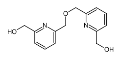 [6-[[6-(hydroxymethyl)pyridin-2-yl]methoxymethyl]pyridin-2-yl]methanol结构式