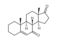 androst-5-ene-7,17-dione结构式