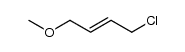 1-chloro-4-methoxy-2-butene结构式