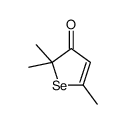 3(2H)-Selenophenone, 2,2,5-trimethyl- structure