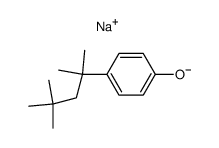 Natrium-[4-(1,1,3,3-tetramethyl-butyl)-phenolat] Structure