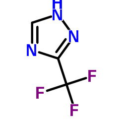 3-(Trifluoromethyl)-1H-1,2,4-triazole structure