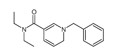 1-benzyl-N,N-diethyl-2H-pyridine-5-carboxamide结构式