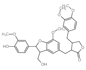 Lappaol B Structure