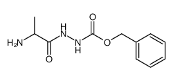 alanine benzyloxycarbonylhydrazide Structure