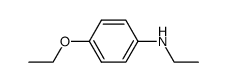 4-ethoxy-N-ethylaniline结构式