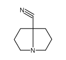 Hexahydro-1H-pyrrolizine-7a-carbonitrile Structure