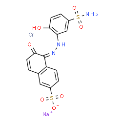 sodium [6-hydroxy-5-[[2-hydroxy-5-sulphamoylphenyl]azo]naphthalene-2-sulphonato(3-)]chromate(1-) picture