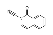 2(1H)-Isoquinolinecarbonitrile,1-oxo-(9CI)结构式