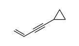 but-3-en-1-ynylcyclopropane结构式