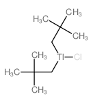 Thallium, chlorobis(2,2-dimethylpropyl)-结构式