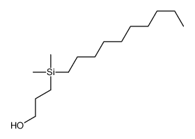 3-[decyl(dimethyl)silyl]propan-1-ol Structure