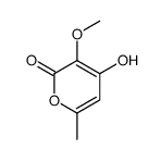 4-hydroxy-3-methoxy-6-methylpyran-2-one结构式