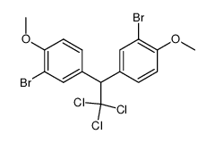 1,1,1-trichloro-2,2-bis(3-bromo-4-methoxyphenyl)ethane Structure