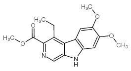 6,7-二甲氧基-4-乙基-β-咔啉-3-羧酸甲酯图片