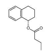 (S)-1,2,3,4-tetrahydro-1-naphthylbutyrate Structure