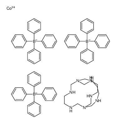 cobalt(III) sepulchrate tris(tetraphenylborate) structure