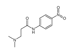 3-(dimethylamino)-N-(4-nitrophenyl)propanamide结构式