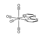 W(CO)4(2,2'-bipyrimidine)结构式