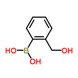 [2-(Hydroxymethyl)phenyl]boronic acid Structure