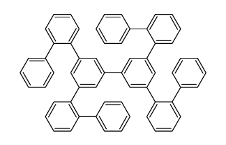 5',5''-di(2-biphenylyl)-2,2'''-diphenyl-m-quaterphenyl Structure