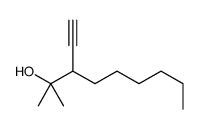 3-ethynyl-2-methylnonan-2-ol Structure