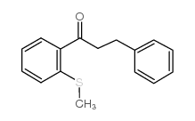 3-PHENYL-2'-THIOMETHYLPROPIOPHENONE Structure