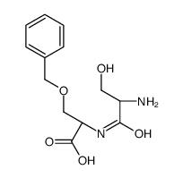 (2S)-2-[[(2R)-2-amino-3-hydroxypropanoyl]amino]-3-phenylmethoxypropanoic acid Structure