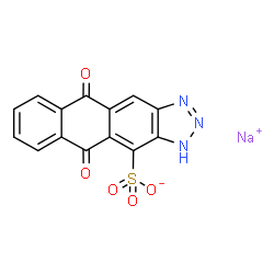 sodium 5,10-dihydro-5,10-dioxo-1H-anthra[2,3-d]triazolesulphonate picture