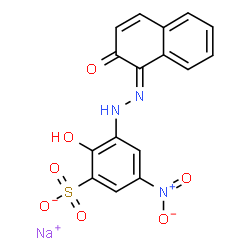 sodium 2-hydroxy-3-[(2-hydroxy-1-naphthyl)azo]-5-nitrobenzenesulphonate picture