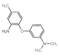 3-(2-氨基-4-甲基苯氧基)-N,N-二甲基苯胺结构式