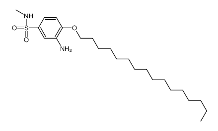 3-amino-4-(hexadecyloxy)-N-methylbenzenesulphonamide picture