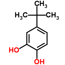 4-tert-Butylcatechol Structure